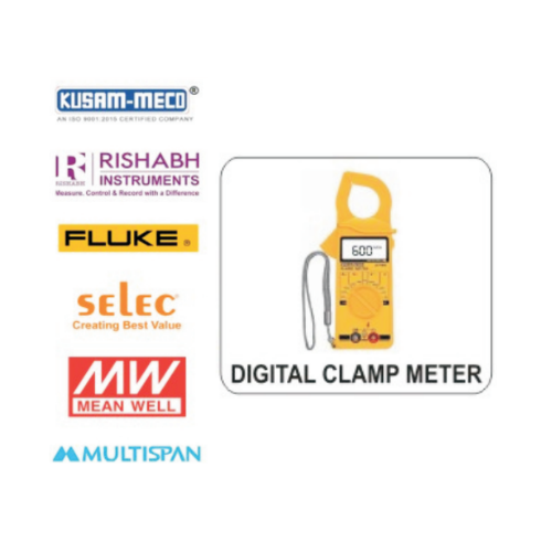 Digital Clamp Meter - Kusam Meco - Rishabh - Fluke - Selec - Mean Well MW - Multispan Product Image