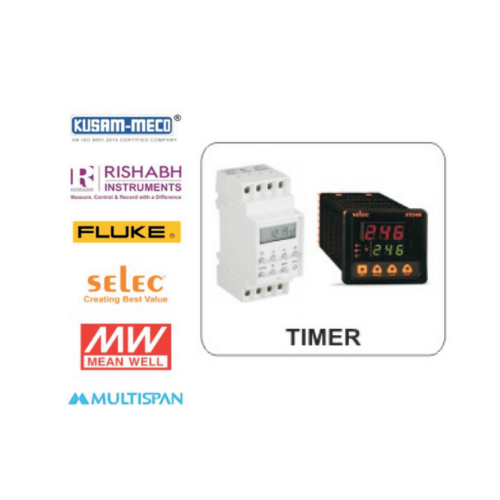 Timer - Kusam Meco - Rishabh - Fluke - Selec - Mean Well MW - Multispan Product Image
