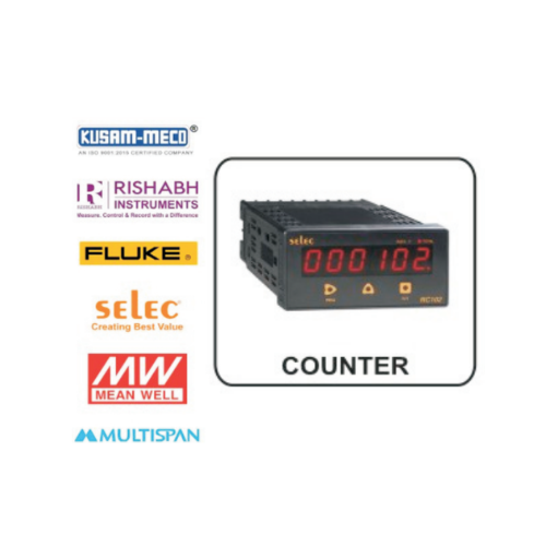Counter - Kusam Meco - Rishabh - Fluke - Selec - Mean Well MW - Multispan - Product Image