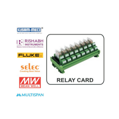 Relay Card - Kusam Meco - Rishabh - Fluke - Selec - Mean Well MW - Multispan Product Image