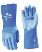 PVC Supported Chemical Gloves - Product Image