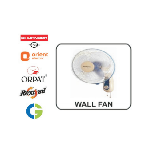 Wall Fan - Almonard - Orient electric - Orpat - Rexnord - CG - Product Image