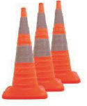 Udyogi Collapsible Traffic Cone Safety Cone Product Image
