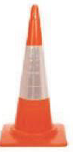 Udyogi Traffic Cone Pvc Base Safety Cone - Product Image