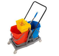 Taksi Wringer Trolley Double Bucket 34L - Product Image
