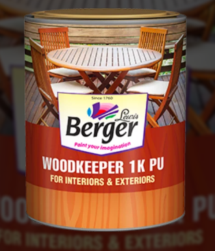 Berger Woodkeeper wood paint - Product Image