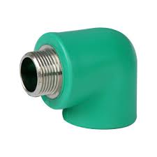 PP Male Thread Elbow (Brass) - Product Image