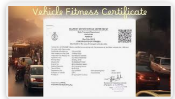Vehicle Fitness Certificate - Product Image