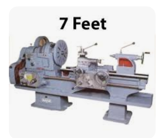 Lathe Machine - 7 Ft - Product Image