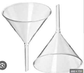 Glass & Plastic Funnel - Product Image