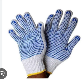 LSV Cotton Dotted Hand Gloves - Product Image