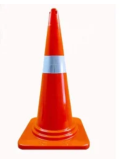 LSV PVC Traffic Safety Cones - Product Image