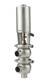 SMS Connection Flow Diverter Valve  - Food & Beverage valve - Product Image