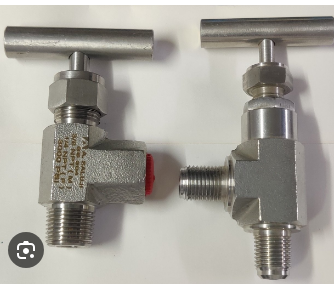 Needle Valve Angular End - Instrumentation Valves - 1/4" to 1/2" - Product Image