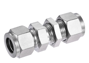 Bulkhead Union - Instrumentation Tube Fittings - 1/8" NPT 1" - Product Image