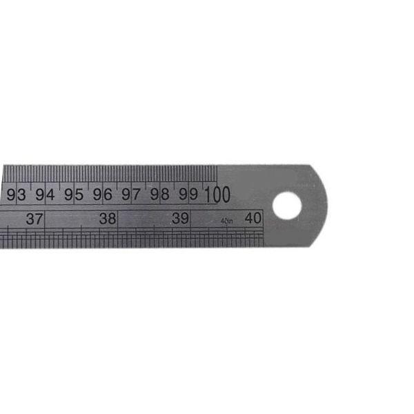 Steel Foot Ruler - Product Image