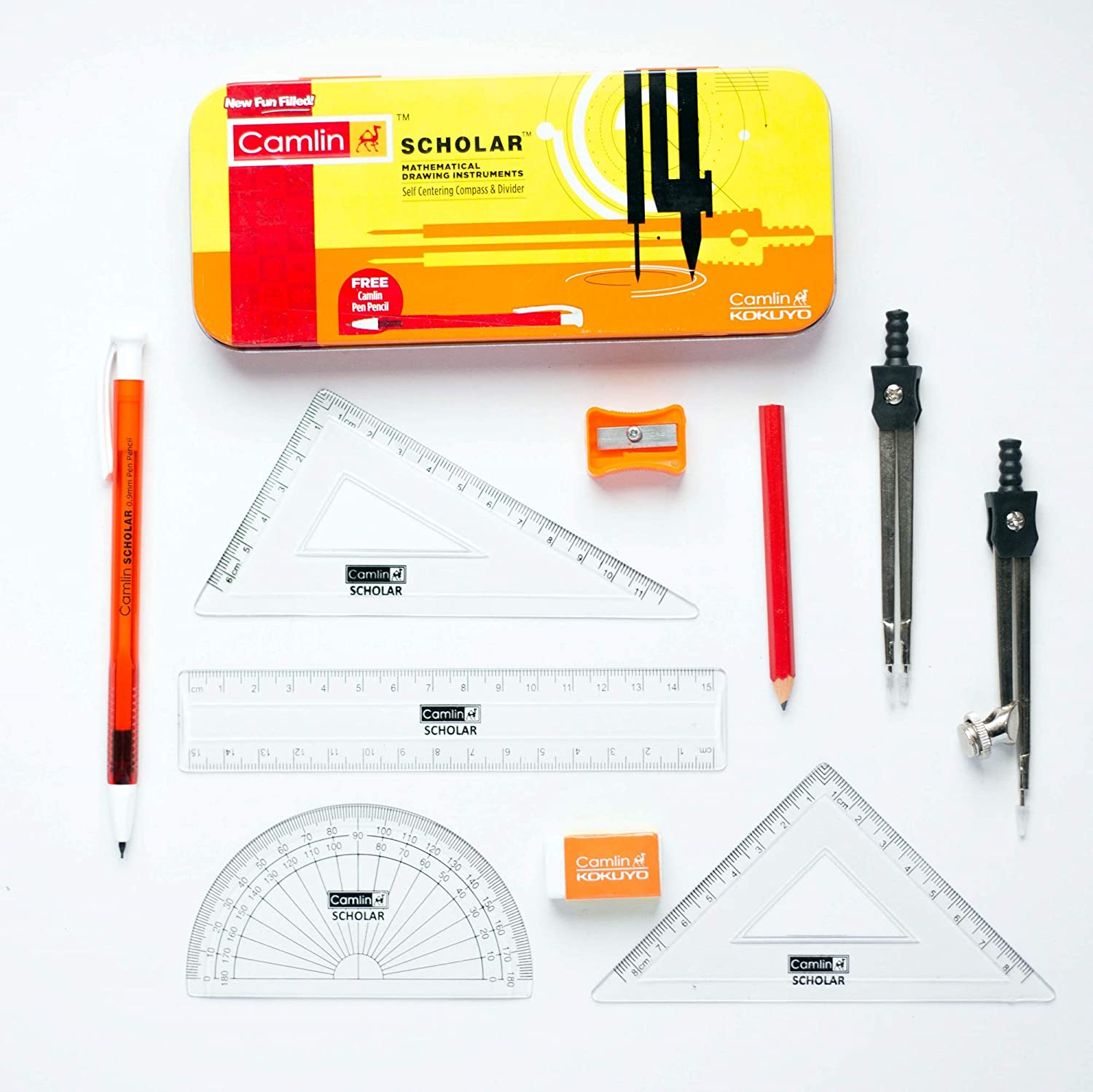 Scholar Math Instrument Box Product Image