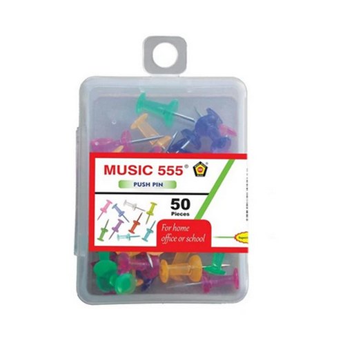 Music555 Push Pin Box (Pack of 50) Product Image