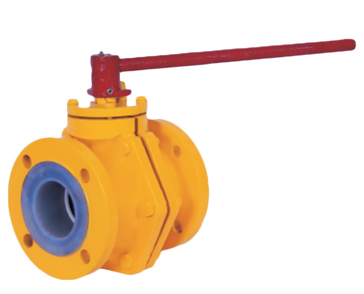 BJ Teflon  FEP/PFA Lined Ball Valve - Product Image