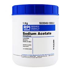 Sodium Acetate - Commercial Chemical - Product Image