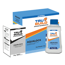 Astral Trubuild Aqualock Flexi Two part  Acrylic Modified High Performance WaterProof Coating-  Water Proofing[Packaging 3Kg,15Kg,90Kg] - Product Image