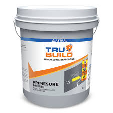 Astral Trubuild Primesure Primer High Quality  Water Based Acrylic Primer- Water Proofing[Packaging 1 Ltr] - Product Image