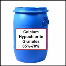 CALCIUM HYPOCHLORIDE 65% (45 KG CARBOYS) - Product Image