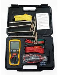 Digital Earth Tester with kit - Product Image