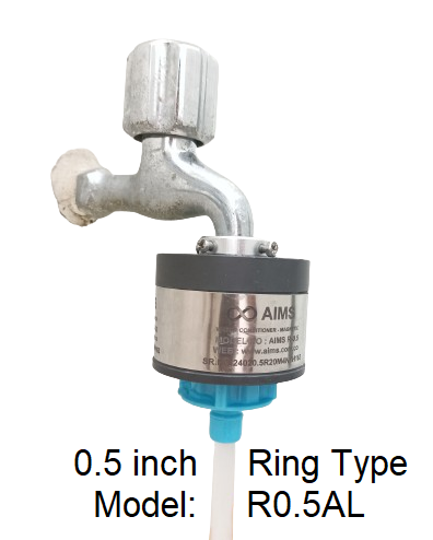 AIMS Water Conditioner MAGNETIC -AIMS WATER CONDITIONER RESIDENTIAL R0.5 AL (Half inch) - Product Image