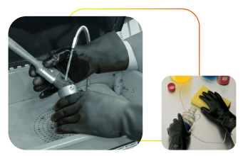TECHTION Neo Max Chempro - Neoprene blended unsupported gloves - Product Image