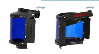 WINDSOR Heat Resistance face Shield+Elastic(6x12) Cobalt Blue - Product Image
