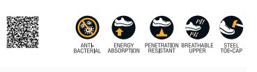 FUEL, Premium Series Nomed safety shoes. - Product Image