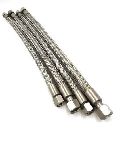 Hindva S.S Braided House Pipe - Product Image