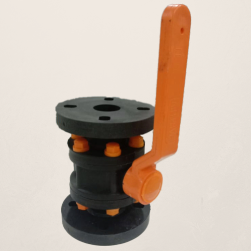 Parthiv Polymer Ball Valve Flange End PP PVDF HDPE - Product Image