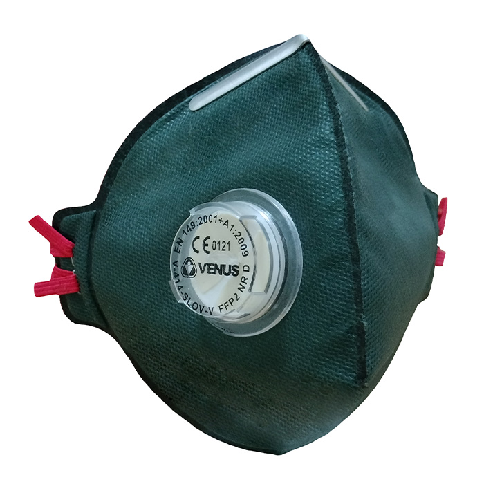 VENUS V-414 SLOV-V "Fold Flat" Style - Large filter Nose Mask - Product Image