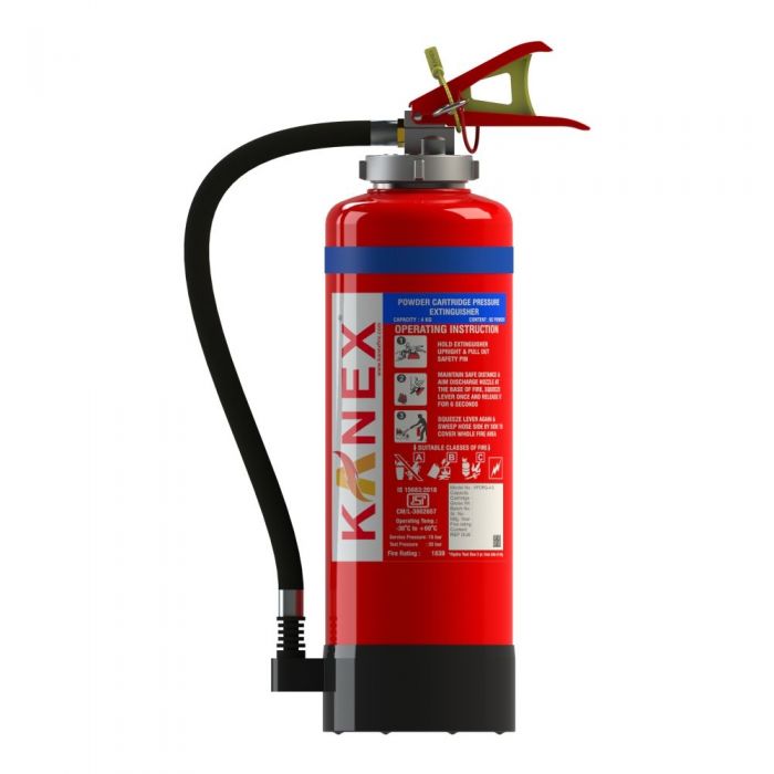 Kanex Dry Chemical Powder Fire Extinguisher, 4kg- 6kg- 9kg- 25kg- 50kg- 75kg - Product Image