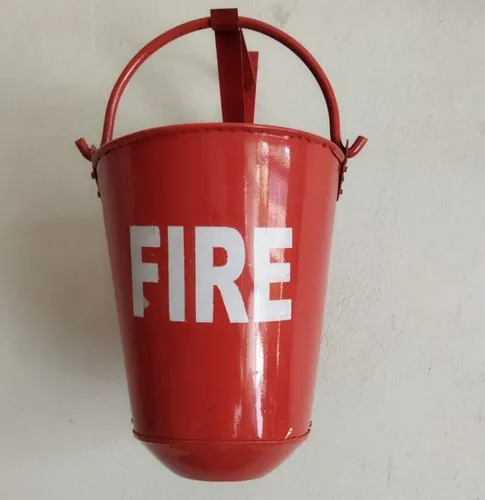 Mild Steel MS Fire Sand Bucket - Product Image