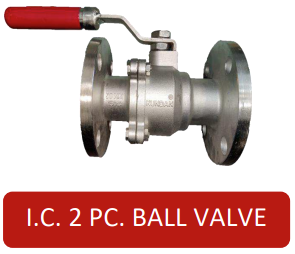 Kundan 2 Piece Ball Valve - Class 300 - Cast Iron | Investment Cast | Carbon Steel - Product Image