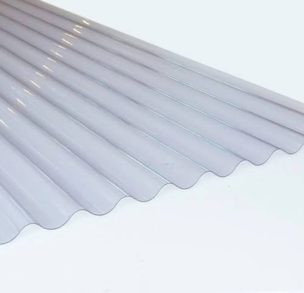 SF Polycarbonate Compact Clear GI Profile - Roofing - Industrial - Warehouse - Product Image