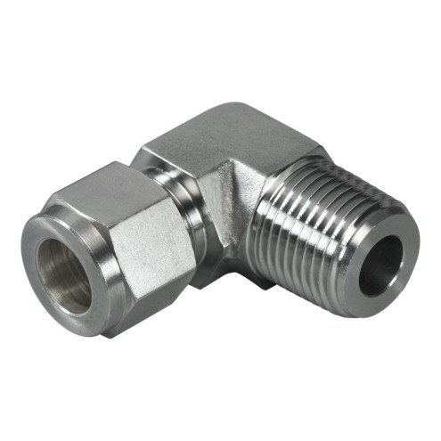 Instrumental Ferrule Fittings - Stainless Steel - Union Elbow - Male Elbow - Female Elbow - Product Image