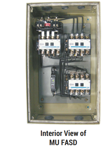 LT MB2 FASD Three Phase Starter - with MN Relay - 20 HP - 30 HP - Product Image