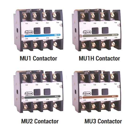 LT MU2 Starter Contactor - DOL - SASD - FASD - 360V / 415V - Product Image