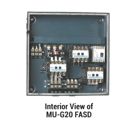 LT MU-G20H FASD Three Phase Submersible Pump Controller - Heavy Duty - With Wideband Coil -  20HP - Product Image