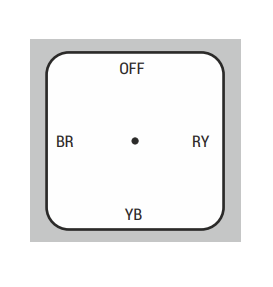 LT Voltmeter Selector Switches (VSS) - Between Phases with OFF - 6A 10A 16A - Product Image