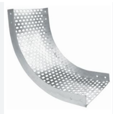 Perforted 30 Degree Vertical Bend Tray - Cable Tray System - Product Image