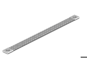 Perforted Earth Bonding Strap Tray - Cable Tray System - Product Image