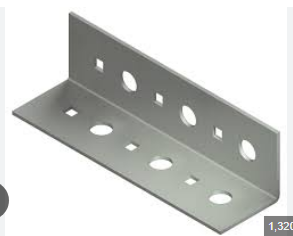 Perforted Angle Support - Cable Tray System - Product Image