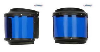 WINDSOR Heat Resistance face Shield+Elastic(6x12) Cobalt Blue - Product Image 2