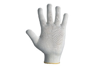 ATLAS Cotton seamless knitted gloves - Ruby SF - GHD - Code: GHD-001-L-R - Product Image 2