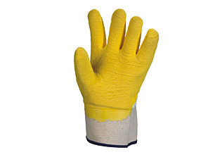ATLAS Jersey-knitted cotton gloves - Cedar Plus - GJB - Code: GJB-002-L-Y - Product Image 2